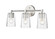 Ashli 3-Light Vanity Brushed Nickel (670|9233-BN)