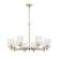 Ashli 8-Light Chandelier Ceiling Light Modern Gold (670|9218-MG)