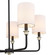 Chelsea 5-Light Chandelier Ceiling Light Matte Black Modern Gold (670|9145-MB/MG)