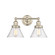 Eyden 2-Light Vanity Modern Gold (670|4142-MG)
