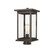 Bowton 1-Light Outdoor Post Lantern Powder Coated Bronze (670|4124-PBZ)