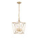 Tracy 4-Light Pendant light Painted Modern Gold (670|4001-PMG)