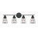 4-Light Vanity Matte Black (670|3384-MB)