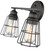 2-Light Vanity Matte Black (670|3382-MB)