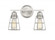 2-Light Vanity Brushed Nickel (670|3382-BN)