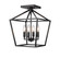 4-Light Semi-Flush Ceiling Mount Matte Black (670|3334-MB)