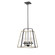 Bonnie 4-Light Pendant light Matte Black Grey Wood (670|3004-MB/GW)
