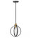 Small Single Light Pendant (1118101|83037BK)