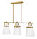 Large Three Light Linear Chandelier (1118101|83056LCB)