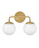 Small Two Light Vanity (1118101|85002LCB)