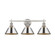 Yep by Golden Lighting Orwell 3-light Vanity in Pewter and Chrome shade (36|3306-BA3 PW-CH)