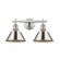 Yep by Golden Lighting Orwell 2-light Vanity in Pewter and Chrome shade (36|3306-BA2 PW-CH)
