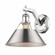 Yep by Golden Lighting Orwell 1-light Wall Sconce in Chrome and Pewter shade (36|3306-1W CH-PW)
