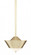 Pepys Brass Pendant (92|9000-0771)