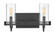 Small Two Light Vanity (87|58062BK)