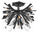 Large Semi-Flush Mount (88|FR40903BGR)