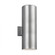 Outdoor Cylinders transitional 2-light outdoor exterior large wall lantern sconce in painted brushed (7725|8313902-753)