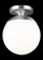 Leo - Hanging Globe One Light Wall / Ceiling Semi-Flush Mount (7725|7518-04)