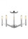 Vector Five Light Semi-Flush Mount (7725|7724305-05)
