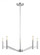 Vector Five Light Chandelier (7725|3124305EN-05)