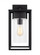Vado transitional 1-light LED outdoor exterior large wall lantern sconce in black finish with clear (7725|8731101EN7-12)