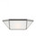 Morrison modern 4-light LED indoor dimmable ceiling flush mount in brushed nickel silver finish with (7725|7679454EN3-962)