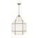 Morrison modern 3-light LED indoor dimmable medium ceiling pendant hanging chandelier light in satin (7725|5279453EN-848)