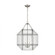 Morrison modern 3-light indoor dimmable medium ceiling pendant hanging chandelier light in brushed n (7725|5279403-962)