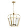 Charleston transitional 4-light indoor dimmable small ceiling pendant hanging chandelier light in sa (7725|5191004-848)