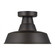 Barn Light traditional 1-light outdoor exterior Dark Sky compliant ceiling flush mount in antique br (7725|7837401-71)