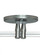 MonoRail 4'' Round Power Feed Canopy Dual-Feed (75|700MOP4C402S)
