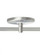 MonoRail 4'' Round Power Feed Canopy Low-Profile Single-Feed (75|700MOP4C01Z)