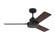 Jovie 44'' Indoor/Outdoor Midnight Black Ceiling Fan with Wall Control and Manual Reversible Moto (38|3JVR44MBK)