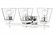 3 Light Vanity (276|819-3V-CH)