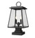 2 Light Outdoor Pier Mounted Fixture (276|521PHMS-SQPM-BK)