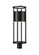 1 Light Outdoor Post Mount Fixture (276|517PHB-BK-LED)