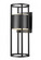2 Light Outdoor Wall Light (276|517B-BK-LED)