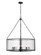 8 Light Chandelier (276|346P32-MB)