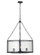 6 Light Chandelier (276|346P26-MB)