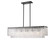5 Light Linear Chandelier (276|1943-42L-MB)