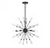 5-Light Pendant in Matte Black (8483|M7028MBK)