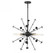 5-Light Pendant in Matte Black (8483|M7027MBK)