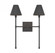 Jefferson 2-Light Wall Sconce in Matte Black (128|9-5202-2-89)