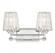 Garnet 2-Light Bathroom Vanity Light in Polished Nickel (128|8-6001-2-109)