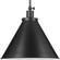 Hinton Collection One-Light Matte Black Modern Farmhouse Pendant (149|P500385-31M)