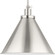 Hinton Collection One-Light Brushed Nickel Modern Farmhouse Pendant (149|P500385-009)