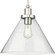 Hinton Collection One-Light Brushed Nickel Modern Farmhouse Pendant (149|P500384-009)