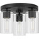 Cofield Collection 12 in. Three-Light Matte Black Transitional Flush Mount (149|P350237-31M)