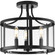 Gilliam Collection 13 in. Three-Light Matte Black New Traditional Semi-Flush Mount (149|P350231-31M)