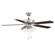 52'' 3-Light Ceiling Fan in Brushed Nickel (8483|M2022BNRV)